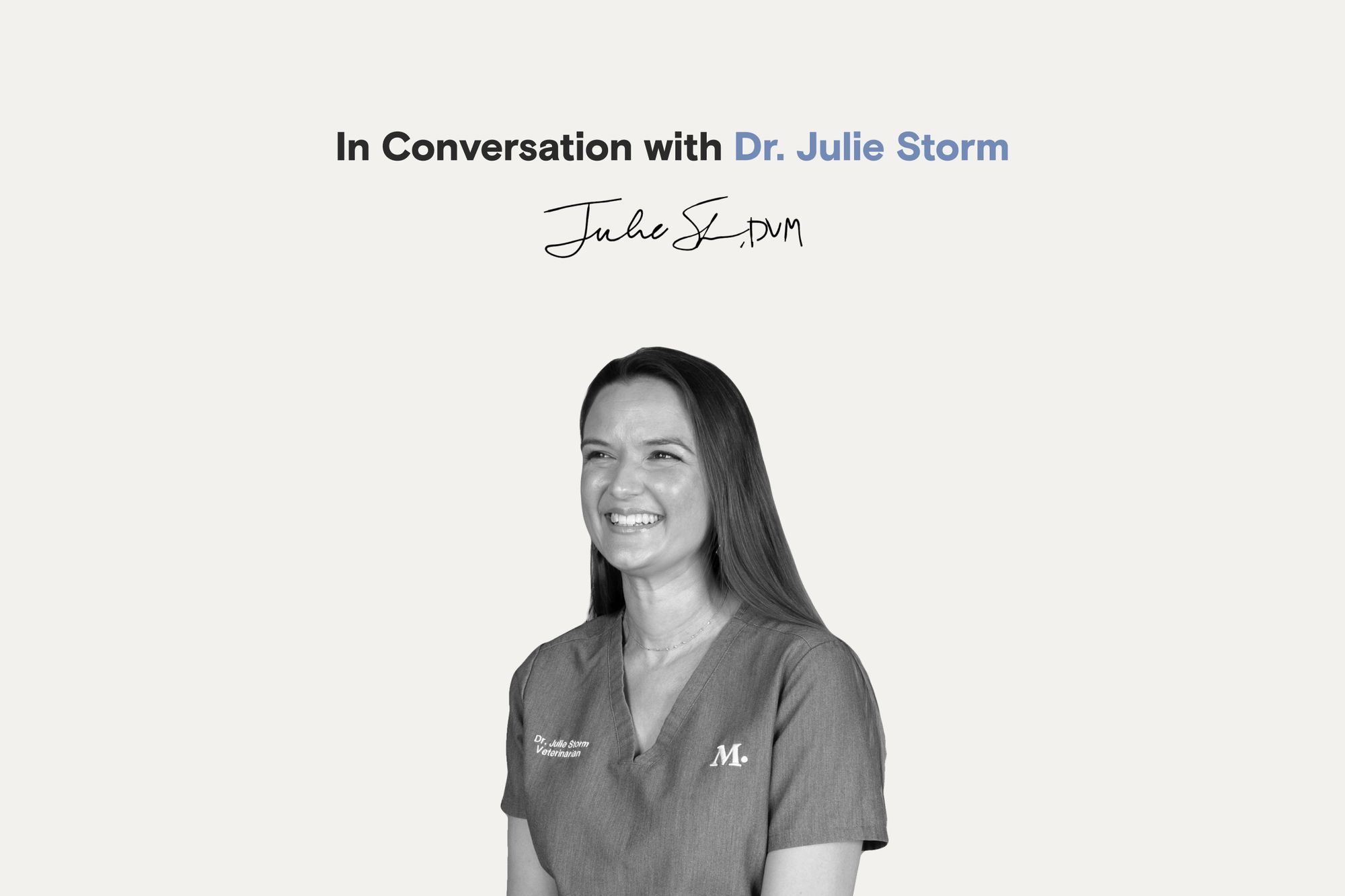 In Conversation with Dr. Julie Storm